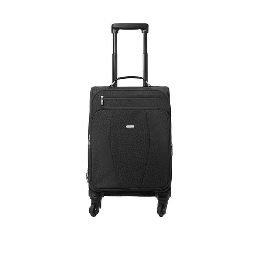 Baggallini Classic Getaway Roller Cheetah Black