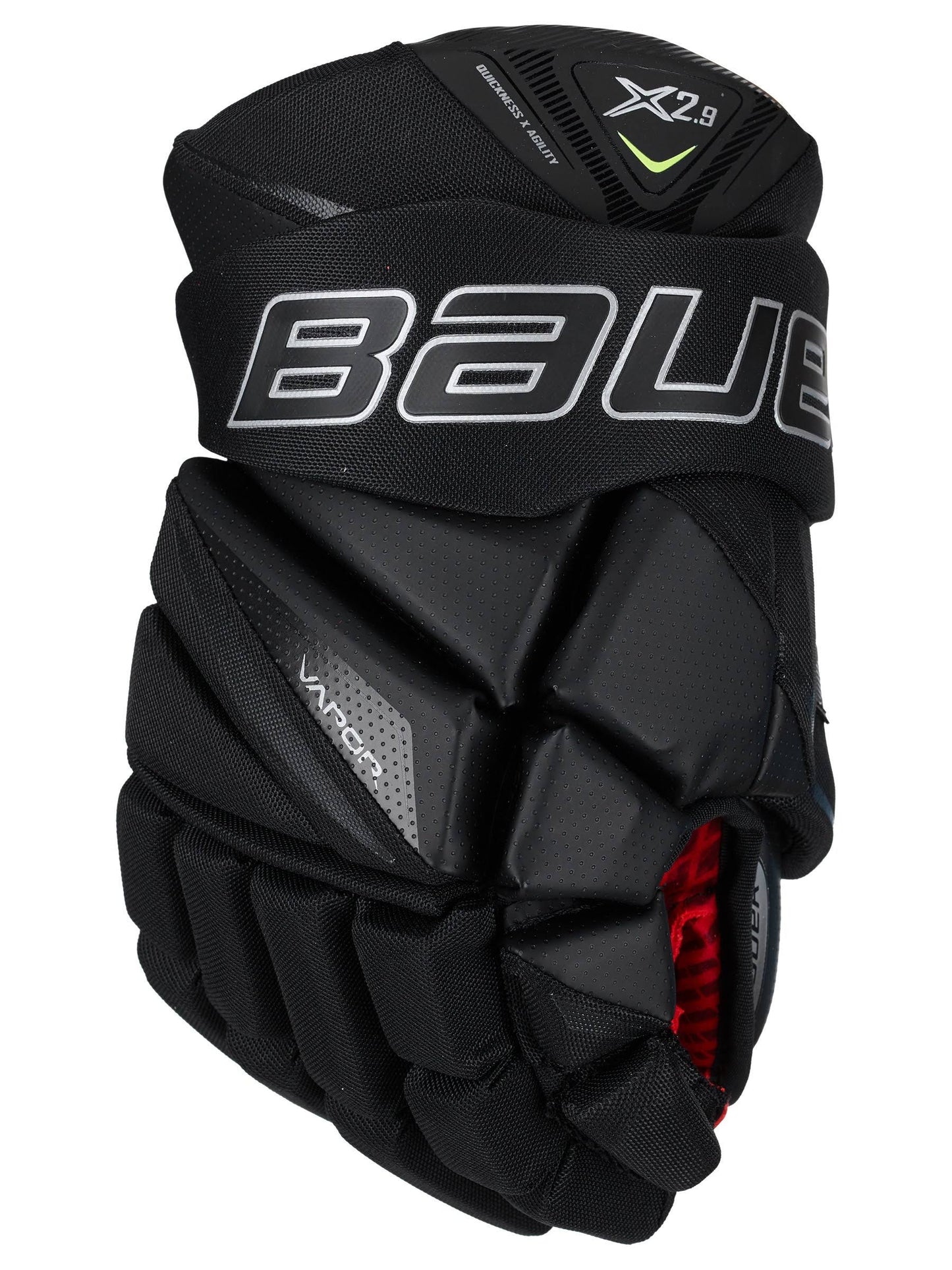 Bauer Vapor X2.9 Hockey Gloves - Junior - Black - 10.0